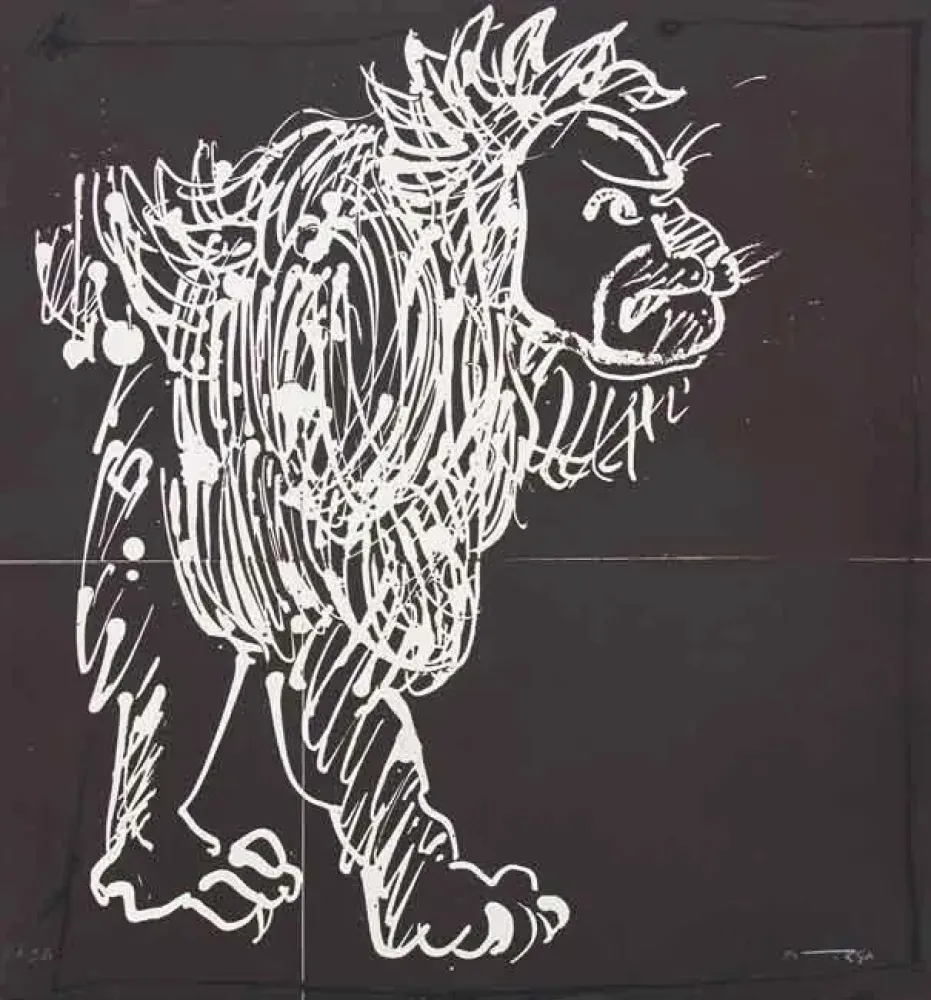 Radierung Ortega - Leone