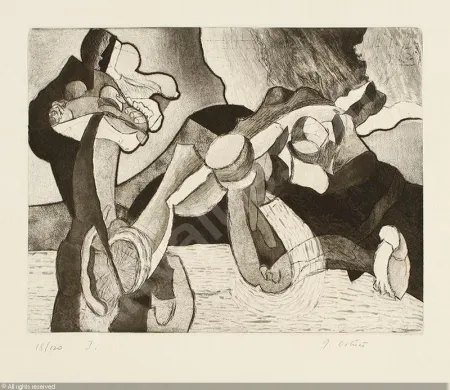 Radierung Und Aquatinta Ortner - Douze gravures