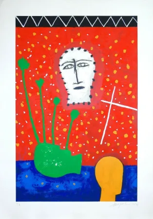 Siebdruck Paladino - Composizione