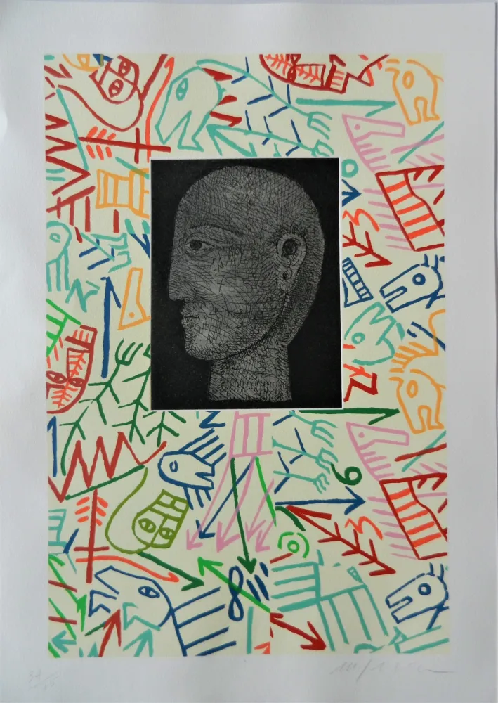 Holzschnitt Paladino - Forme e figure