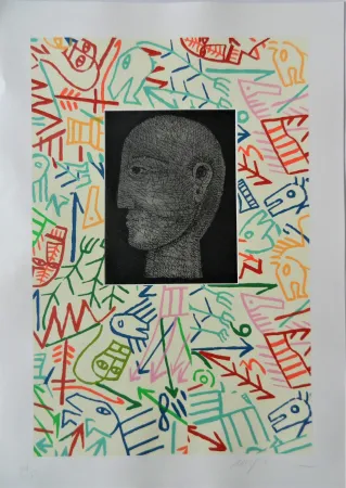 Holzschnitt Paladino - Forme e figure