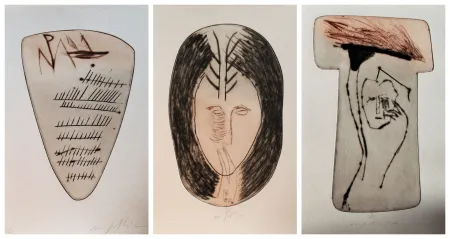 Radierung Und Aquatinta Paladino - Hundert tage für salzburg