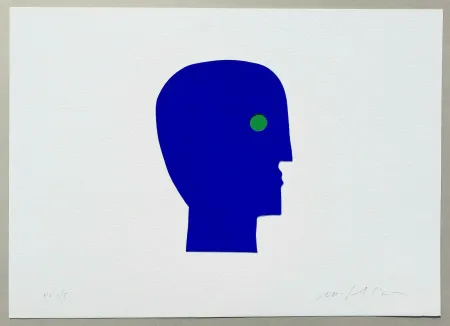 Siebdruck Paladino - I volti