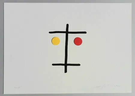 Siebdruck Paladino - I volti