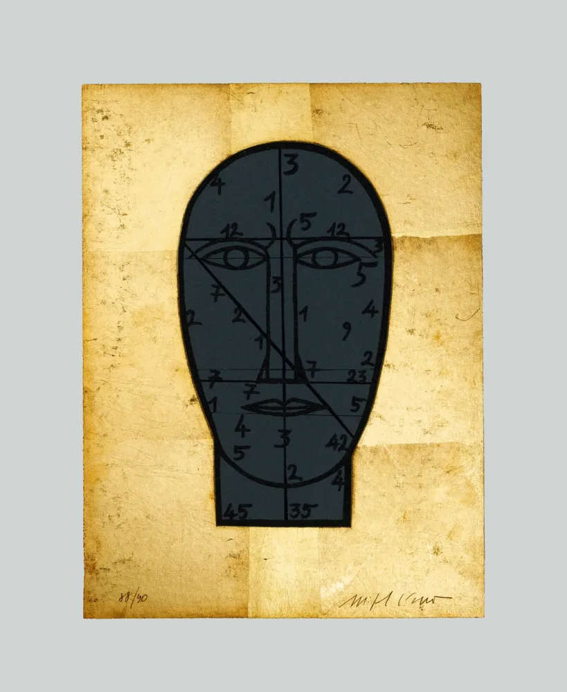 Siebdruck Paladino - Sarabanda