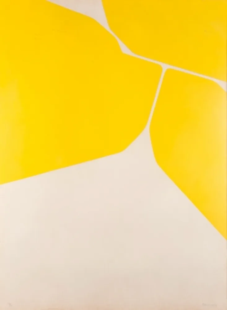 Aquatinta Palazuelo - Gótica II