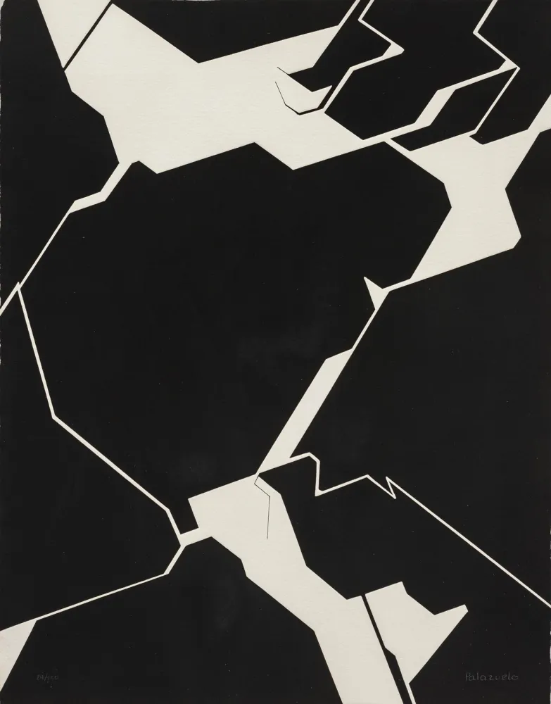 Aquatinta Palazuelo - Lunariae II