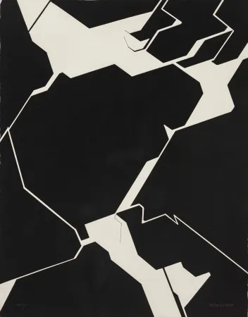 Aquatinta Palazuelo - Lunariae II