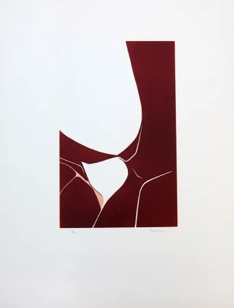 Aquatinta Palazuelo - Oval III