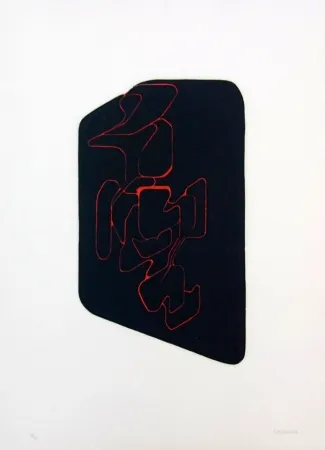 Aquatinta Palazuelo - Sceaux IV