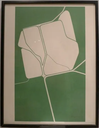 Siebdruck Palazuelo - Sin título