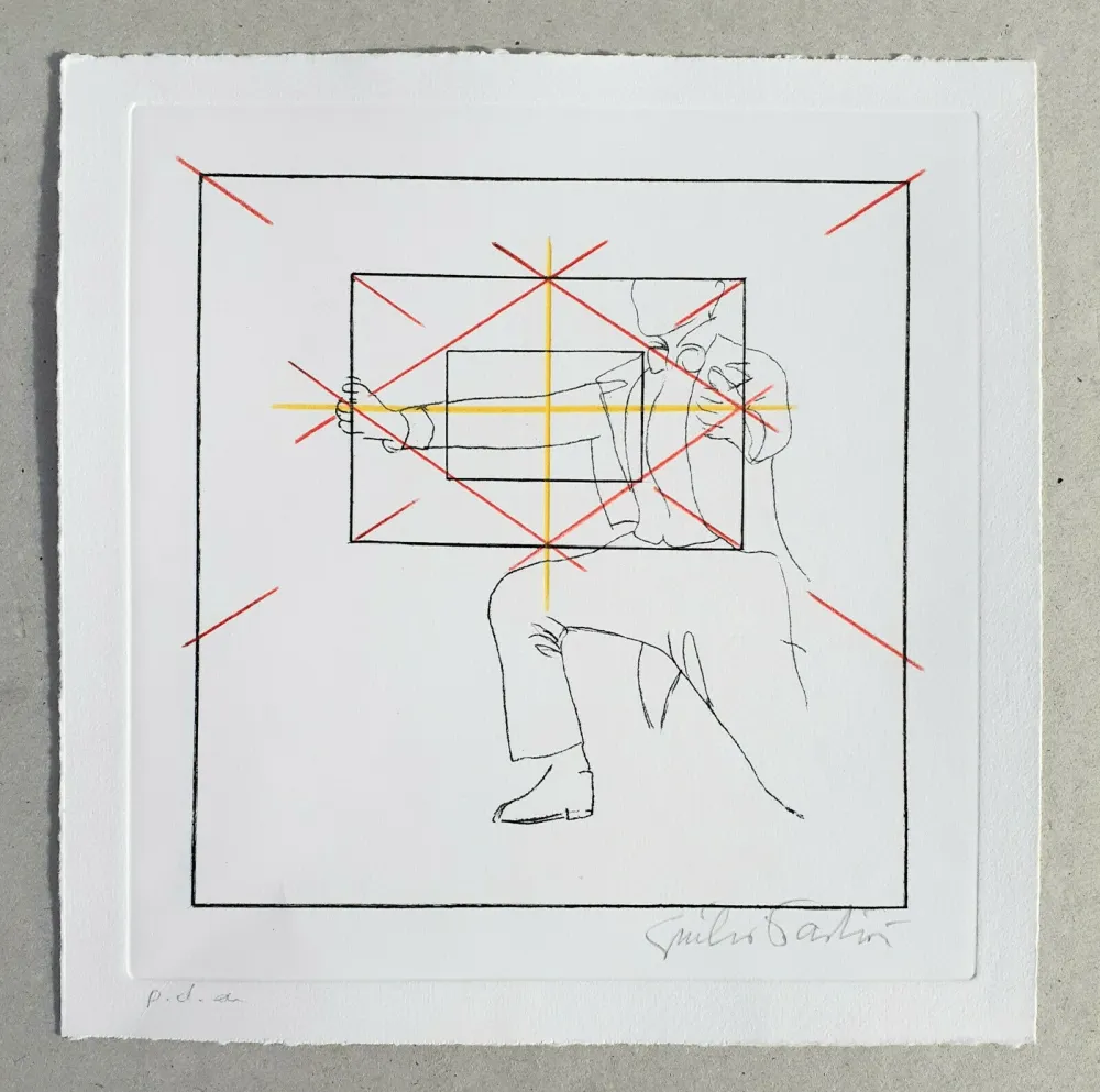 Stich Paolini - Cinque esercizi di stile (tav. E)