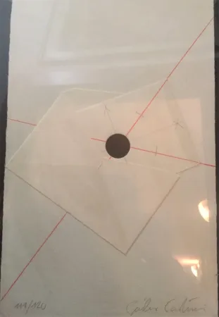 Siebdruck Paolini - L'anello immaginario