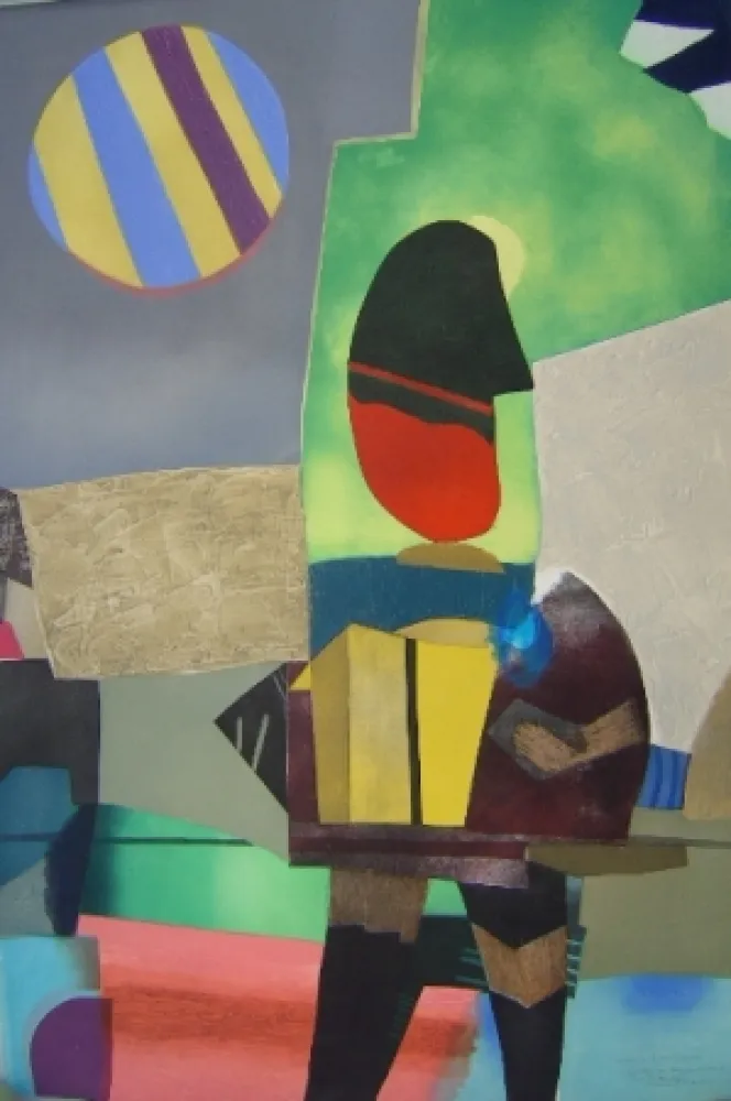 Aquatinta Papart - Accordion PLayer