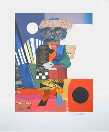 Aquatinta Papart - Défilé de féerie