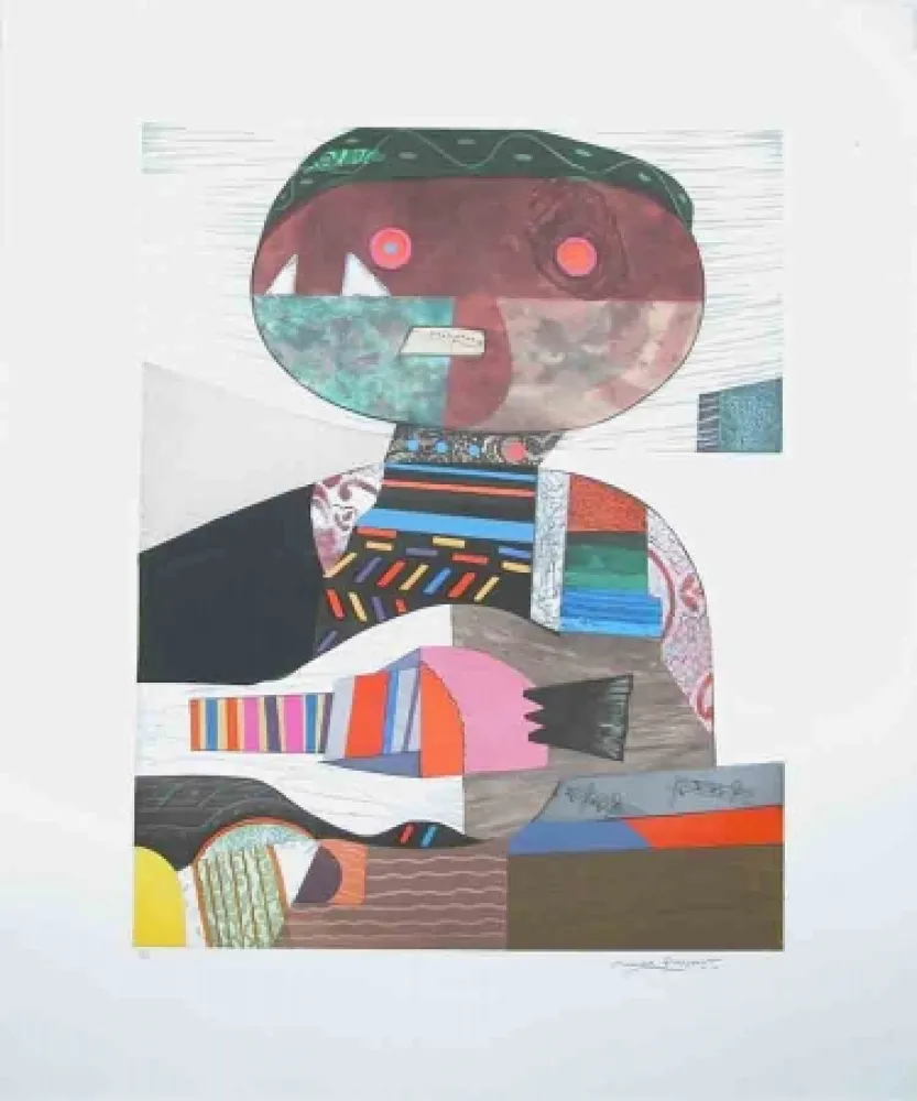 Aquatinta Papart - L'adieu