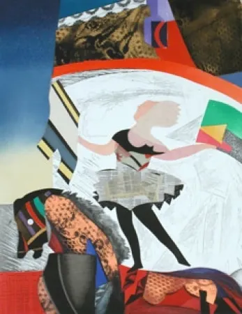 Aquatinta Papart - L'écuyère