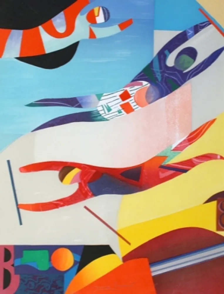 Aquatinta Papart - Sourdes romances