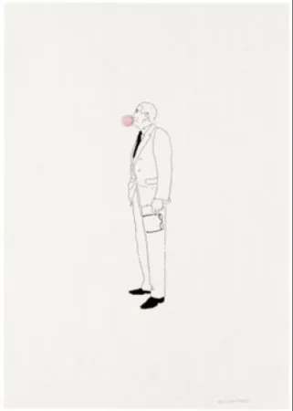 Lithographie Paris - Chicle bomba