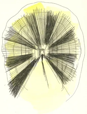 Illustriertes Buch Parmiggiani - Carte nere