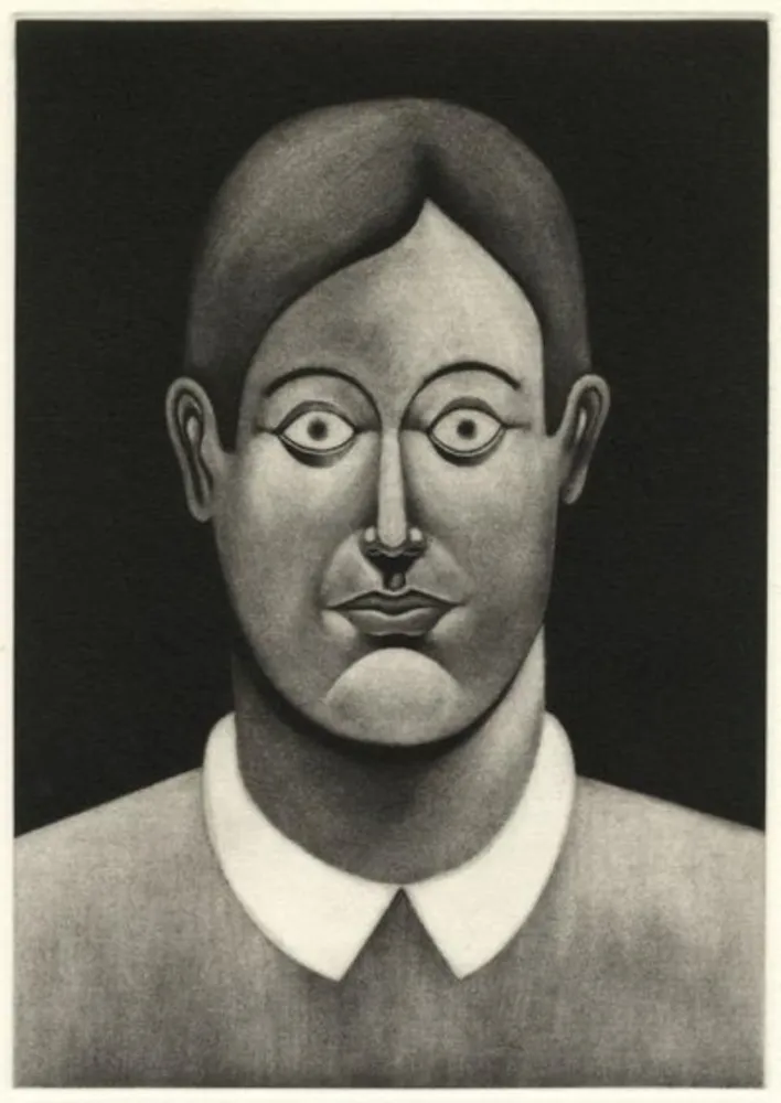 Mezzotinto Party - Portrait