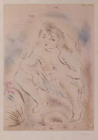 Radierung Und Aquatinta Pascin - Cendrillon (Cinderella)