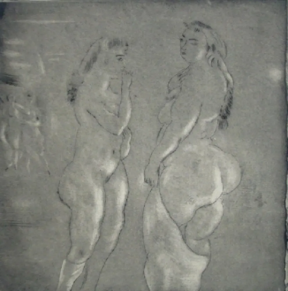 Radierung Und Aquatinta Pascin - Comparaison