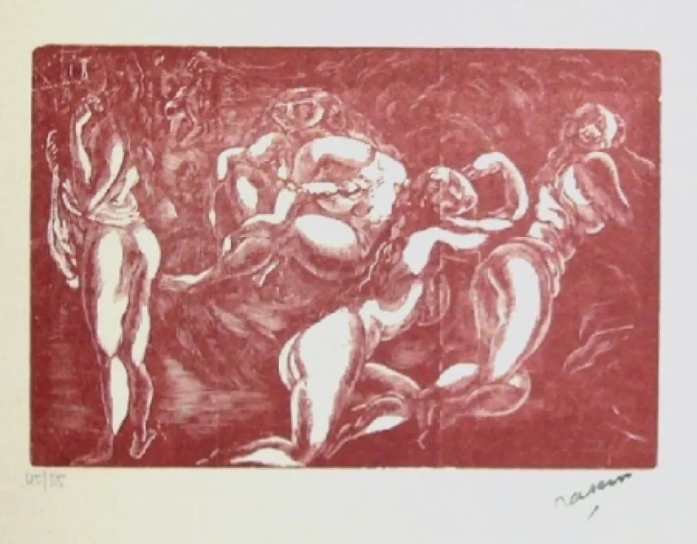 Holzschnitt Pascin - Courtisanes