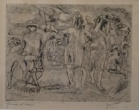 Stich Pascin - La plage
