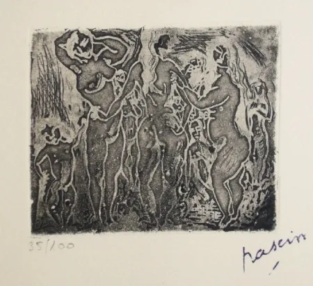 Stich Pascin - Les trois graces