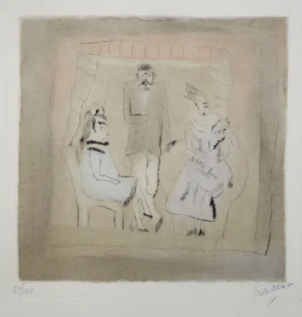 Aquatinta Pascin - Noblesse créole