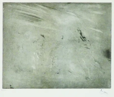 Kaltnadelradierung Pascin - Rêve / Dream