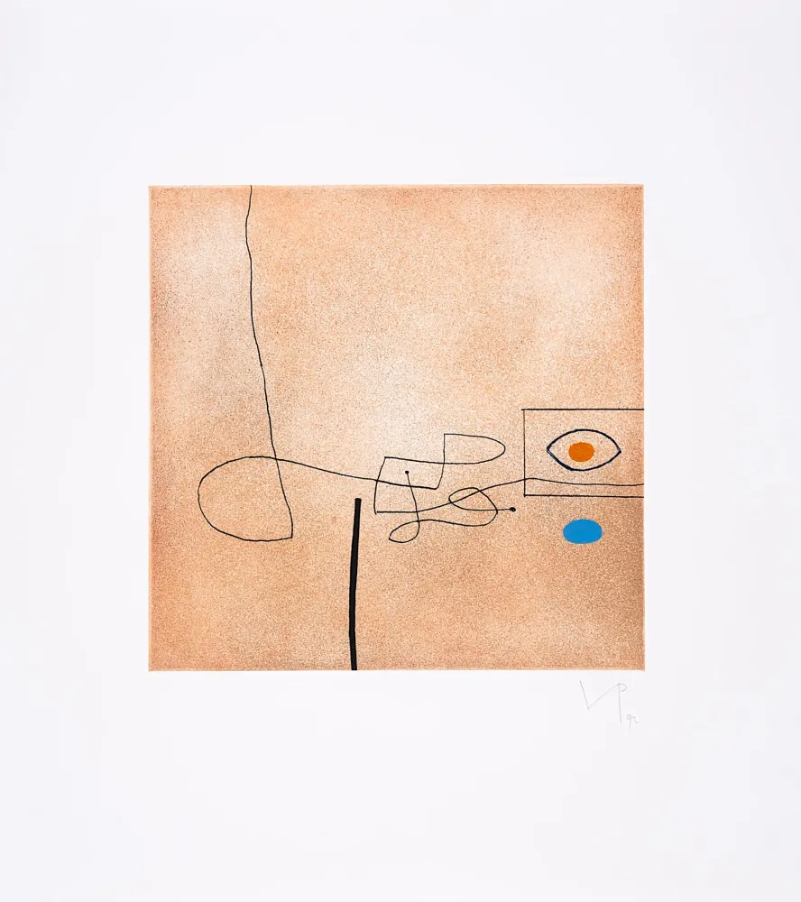 Aquatinta Pasmore - Images on the Wall G, Edition B 