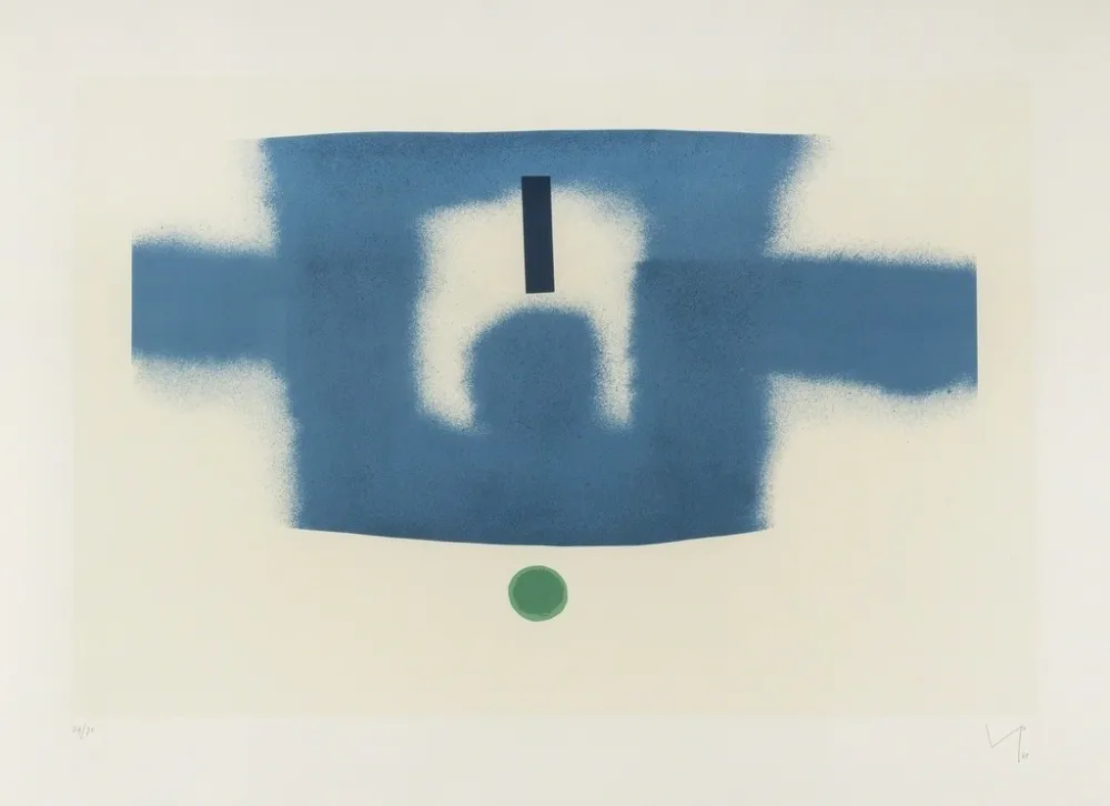 Siebdruck Pasmore - Untitled Number 3
