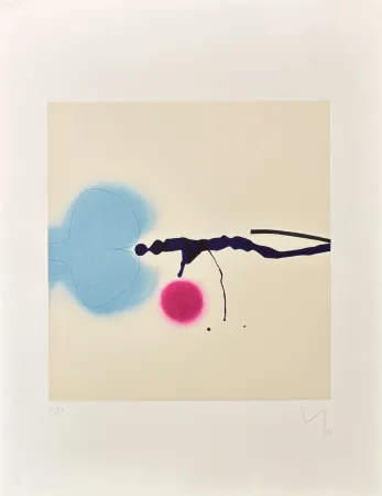 Stich Pasmore - Victor pasmore (1908–1998) - Points of Contact No. 38 - Etching and aquatint - 1988