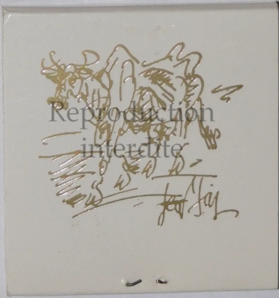 Siebdruck Paul  - Allumettes personnelle de Gen Paul / Personal smatch boxes of Gen Paul