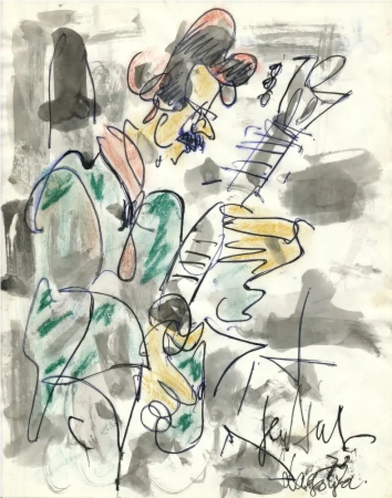 Keine Technische Paul  - Dessin Original / Original Drawing - ALEXANDRE LAGOYA - Portrait