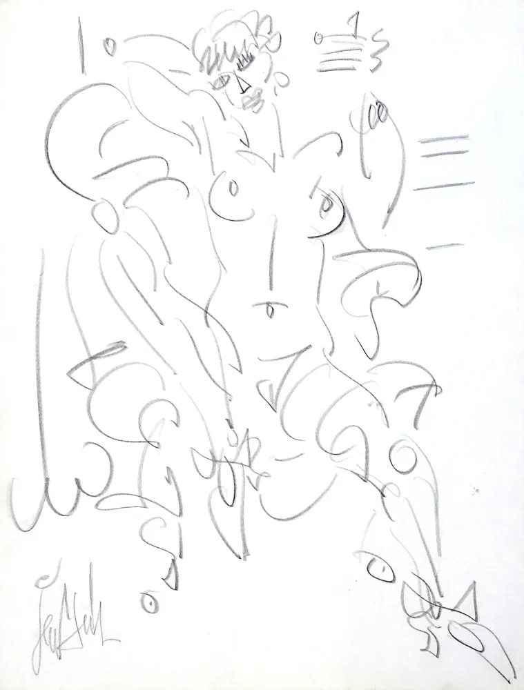 Keine Technische Paul  - Femme nue assise