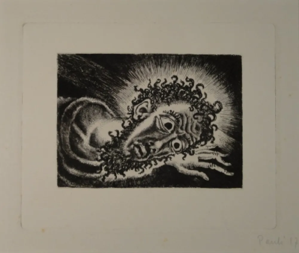 Stich Pauli - Christuskopf