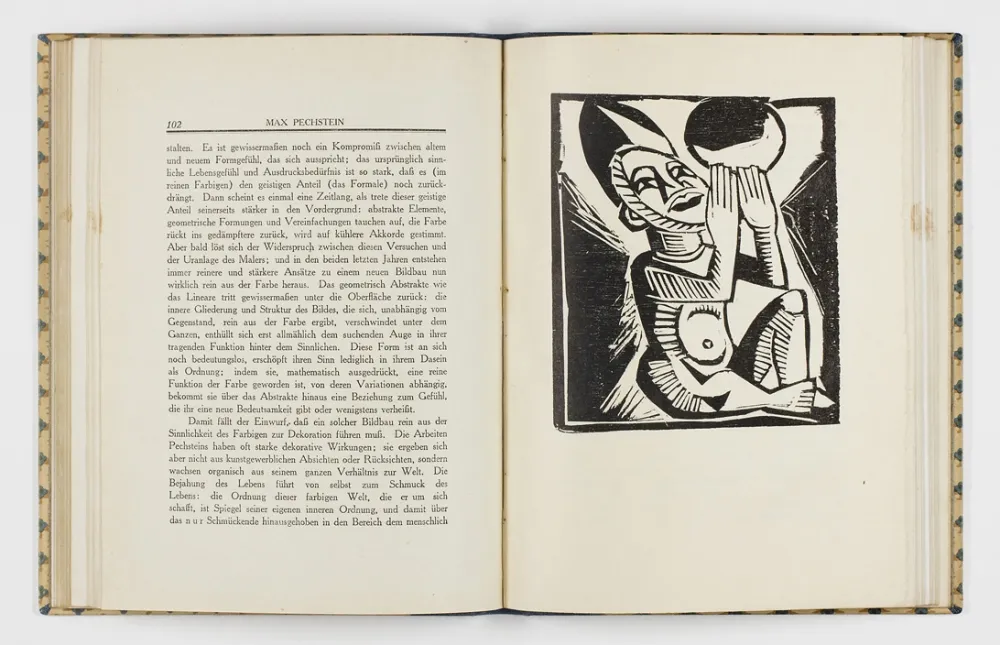 Illustriertes Buch Pechstein - Anbetung (Adoration)