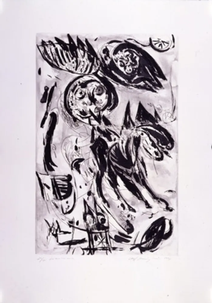 Stich Pedersen - Cavalier noir