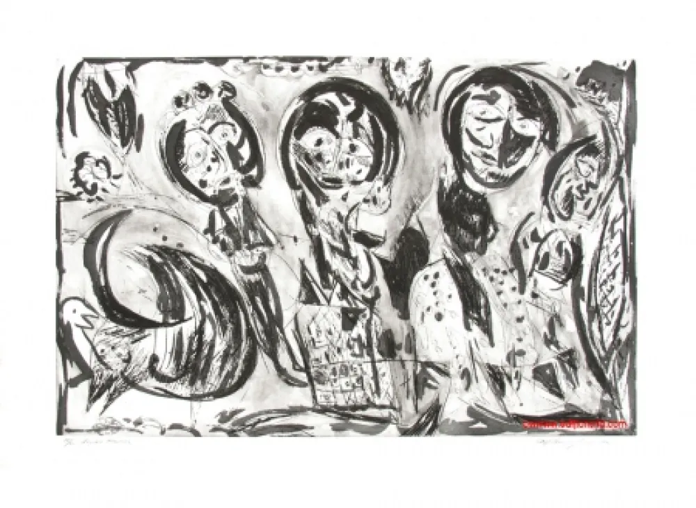 Radierung Und Aquatinta Pedersen - Le grand Meaulnes N