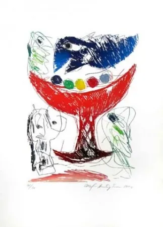 Radierung Pedersen - Le Plus beau Cadeau