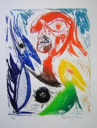 Aquatinta Pedersen - L'Ile d'elle  I