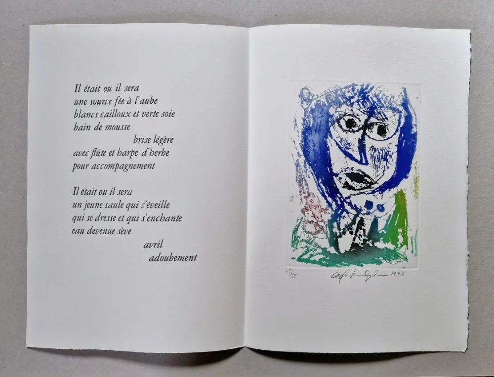 Illustriertes Buch Pedersen - Quatre chansons pour un château de Puisaye