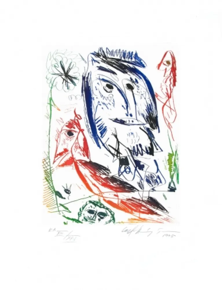 Radierung Pedersen - Summer 2