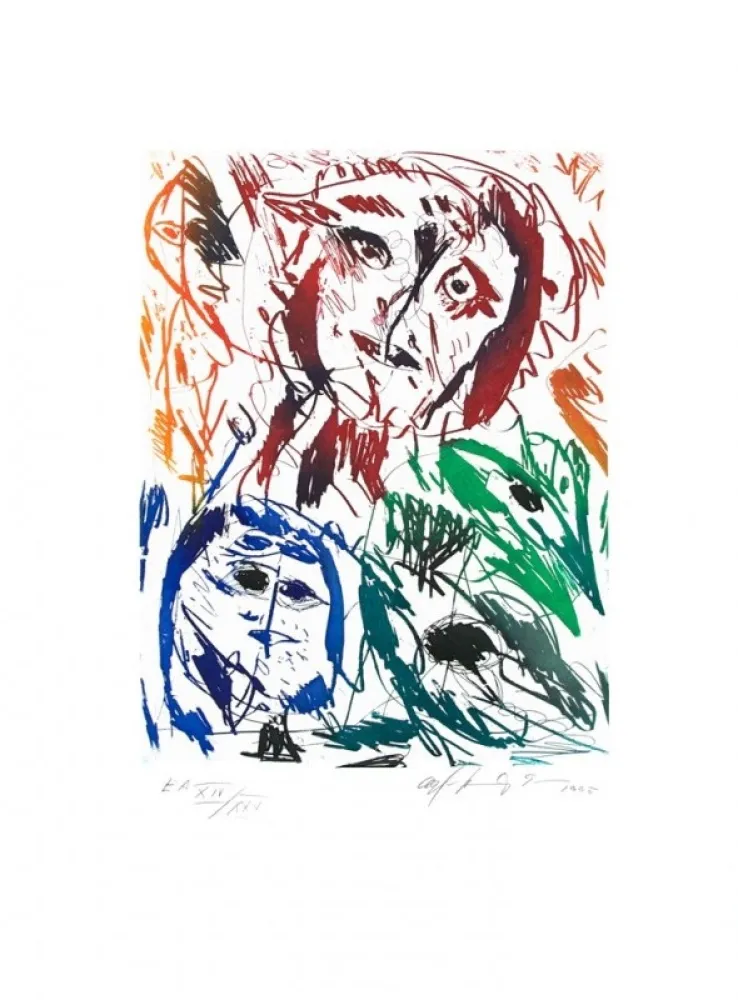 Radierung Pedersen - SUMMER 3