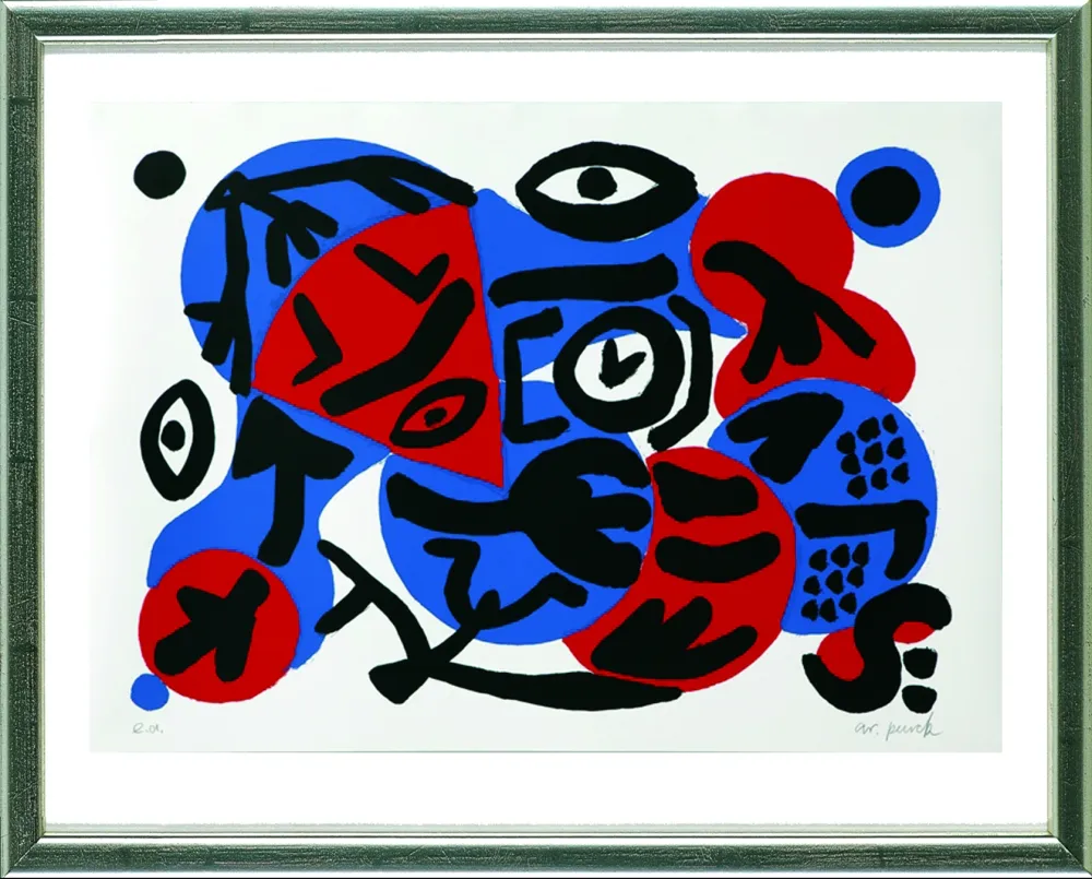 Siebdruck Penck - O.T. (Perry Rhodan 4), 1996