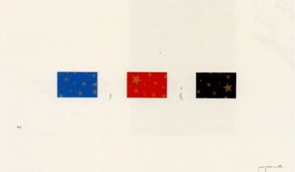 Lithographie Perejaume - El bosc a casa-1