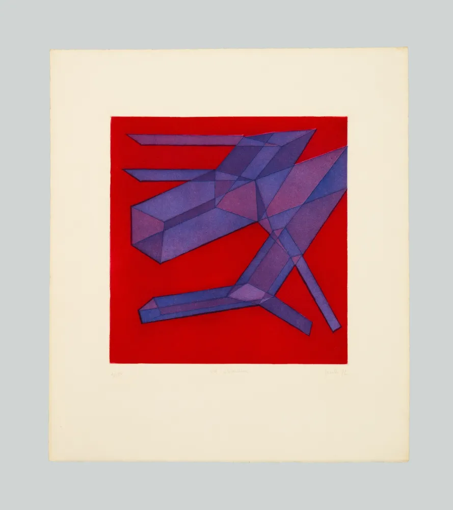 Aquatinta Perilli - Ab absurdum